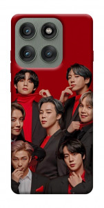 Чохол BTS in red для Motorola Edge 60 Pro