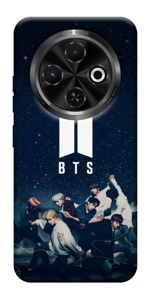 Чехол BTS logo для TECNO Spark 30C (KL5n)