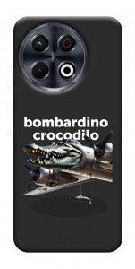 Чохол Bombardino Crocodilo volante для TECNO Spark 30 Pro (KL7)
