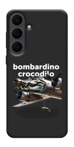 Чехол Bombardino Crocodilo volante для Galaxy S25 FE
