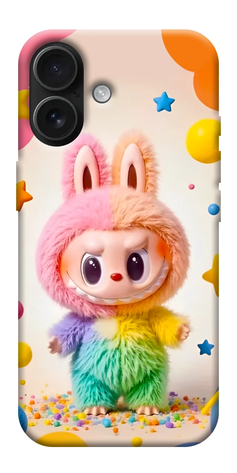 Чохол Сolorful Labubu для iPhone 17