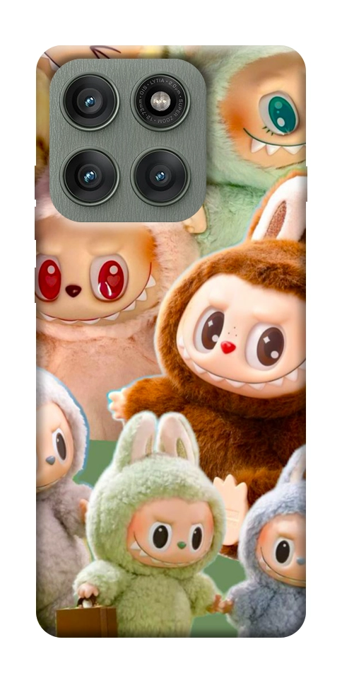 Чохол Labubu smile для Motorola Edge 60 Pro