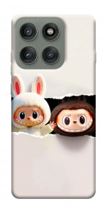 Чохол Hello Labubu для Motorola Edge 60 Pro