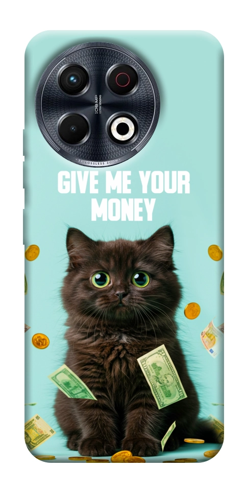 Чохол Money cat для TECNO Spark 30 Pro (KL7)