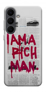Чехол Mom I am a rich man для Galaxy S25 FE
