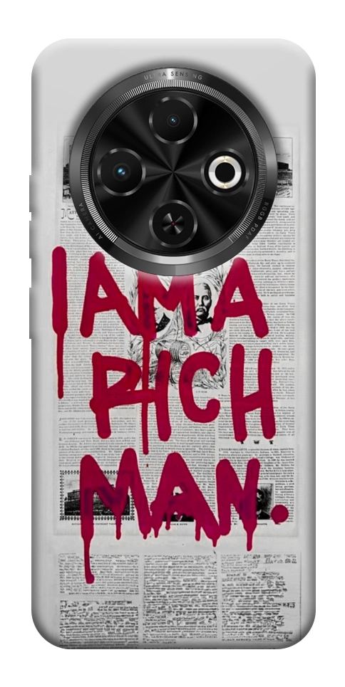 Чохол Mom I am a rich man для TECNO Spark 30C (KL5n)