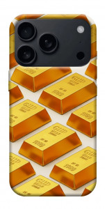 Чохол Gold bars для iPhone 17 Pro Max