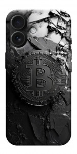 Чохол Dark bitcoin для iPhone 17