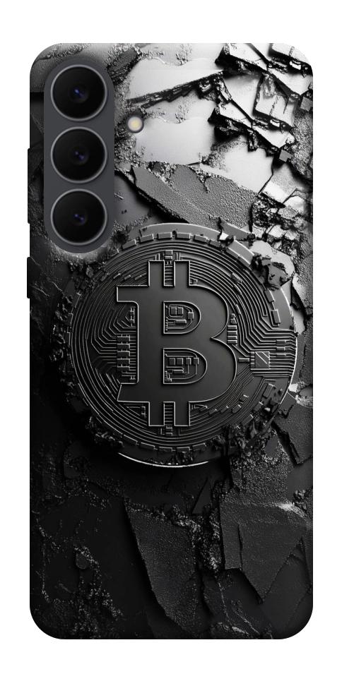 Чехол Dark bitcoin для Galaxy S25 FE