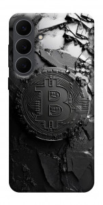 Чехол Dark bitcoin для Galaxy S25 FE