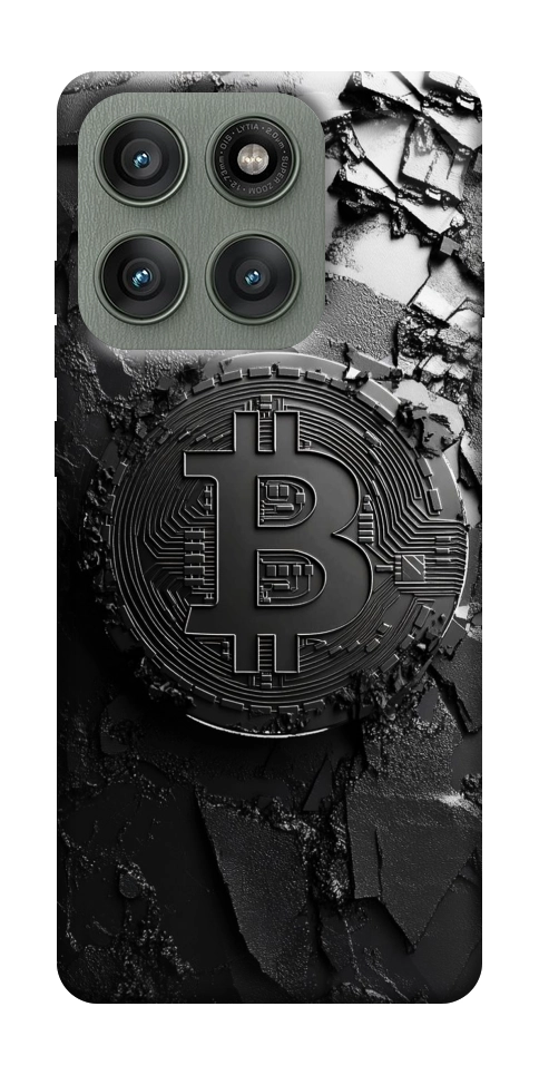 Чохол Dark bitcoin для Motorola Edge 60 Pro