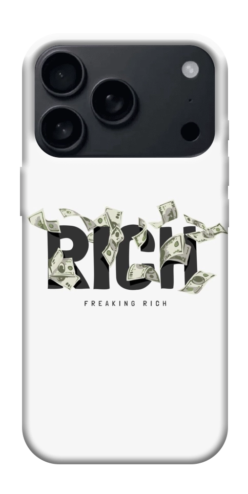 Чохол Freaking rich для iPhone 17 Pro Max