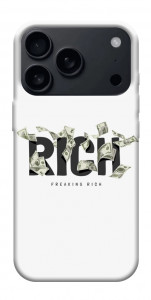 Чохол Freaking rich для iPhone 17 Pro Max