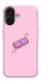 Чохол Simple pink money для iPhone 17