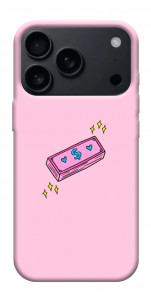 Чохол Simple pink money для iPhone 17 Pro
