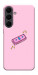 Чехол Simple pink money для Galaxy S25 FE