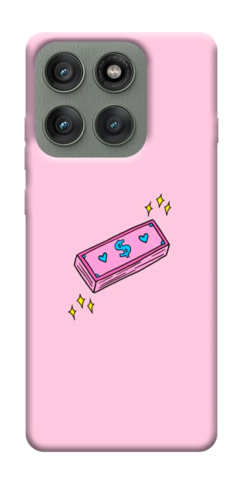 Чохол Simple pink money для Motorola Edge 60 Pro