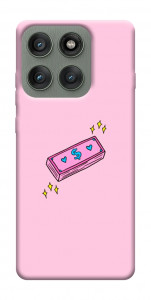 Чохол Simple pink money для Motorola Edge 60 Pro