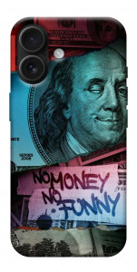 Чохол No money no funny для iPhone 17
