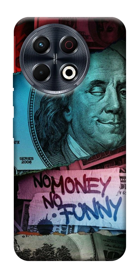 Чохол No money no funny для TECNO Spark 30 Pro (KL7)
