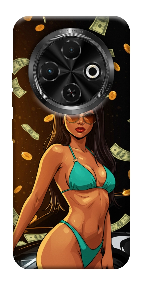 Чехол Money girl для TECNO Spark 30C (KL5n)