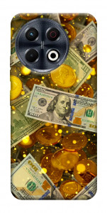 Чохол Gold and dollars для TECNO Spark 30 Pro (KL7)