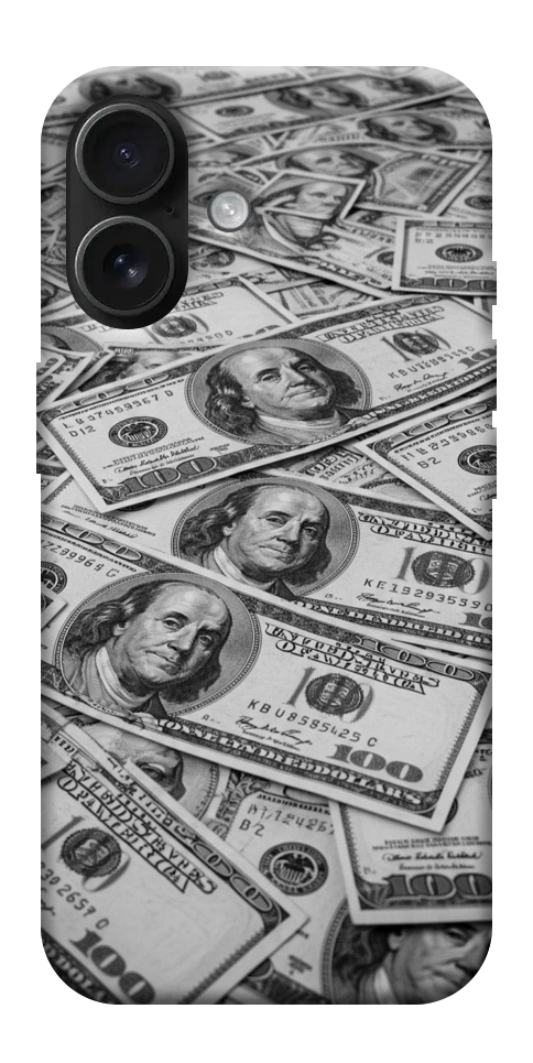 Чохол Dollars background для iPhone 17