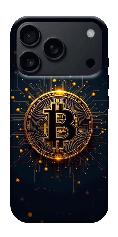 Чехол Bitcoin для iPhone 17 Pro Max