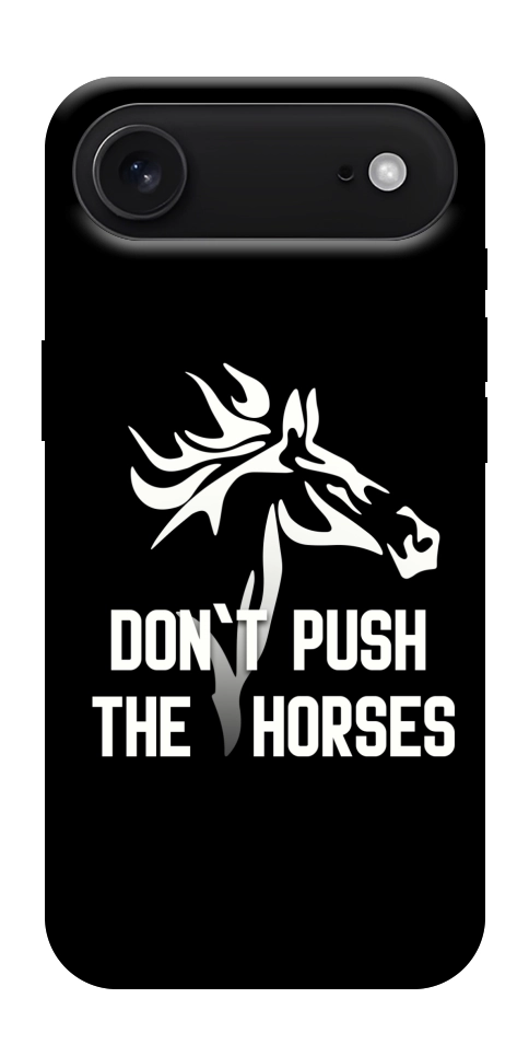 Чехол Dont push the horses для iPhone 17 Air
