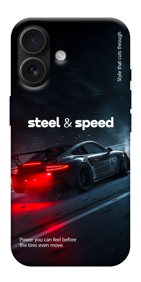 Чохол Black and red care для iPhone 17