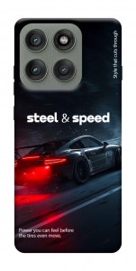 Чохол Black and red care для Motorola Edge 60 Pro
