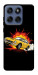 Чохол Retro comics car black для Motorola Edge 60 Fusion