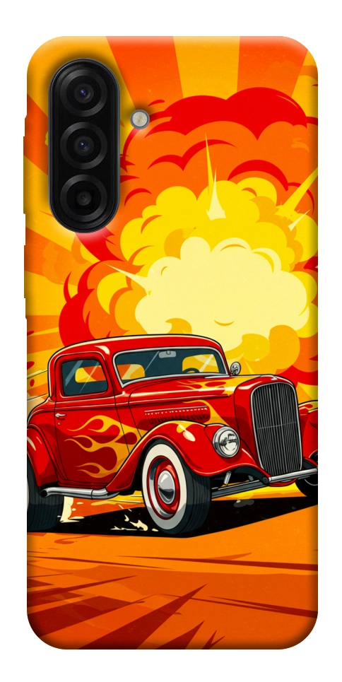 Чехол Retro comics car для Galaxy A17 5G