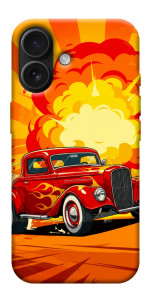 Чохол Retro comics car для iPhone 17
