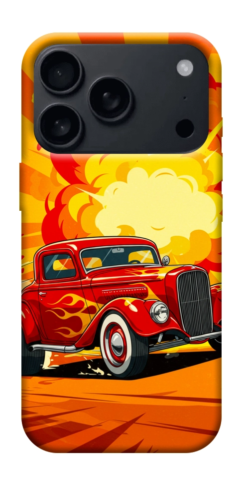 Чохол Retro comics car для iPhone 17 Pro Max