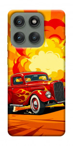 Чохол Retro comics car для Motorola Edge 60 Pro