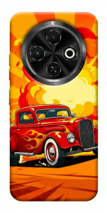 Чехол Retro comics car для TECNO Spark 30C (KL5n)