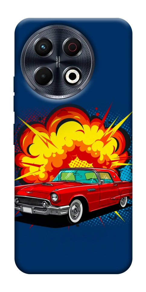 Чохол Retro explosion для TECNO Spark 30 Pro (KL7)