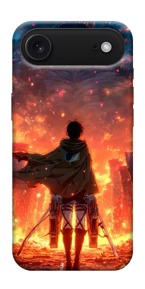 Чехол Attack on titan eren для iPhone 17 Air