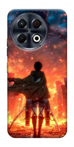 Чохол Attack on titan eren для TECNO Spark 30 Pro (KL7)