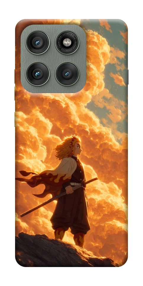 Чохол Demon slayer kyojuro для Motorola Edge 60 Pro