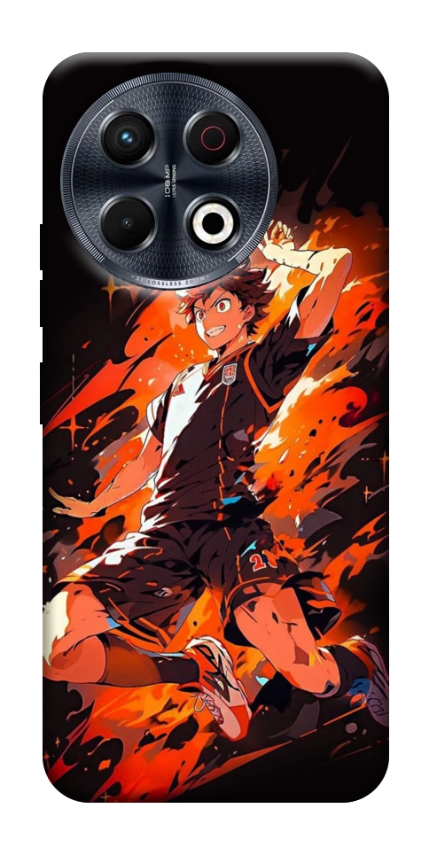 Чохол Haikyuu hinata для TECNO Spark 30 Pro (KL7)