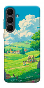 Чехол Miyazaki landscape для Galaxy S25 FE