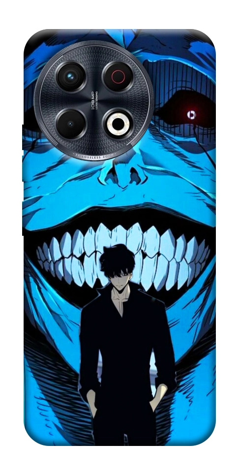 Чохол Solo leveling blue vibe для TECNO Spark 30 Pro (KL7)