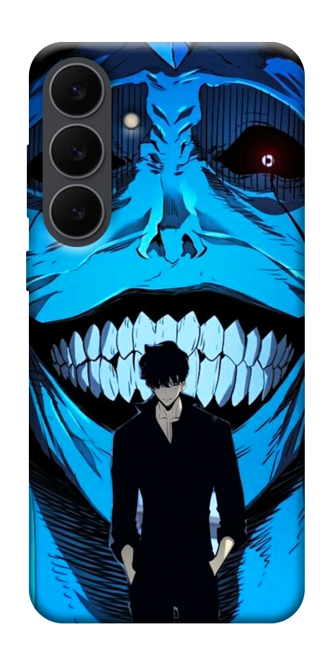 Чехол Solo leveling blue vibe для Galaxy S25 FE