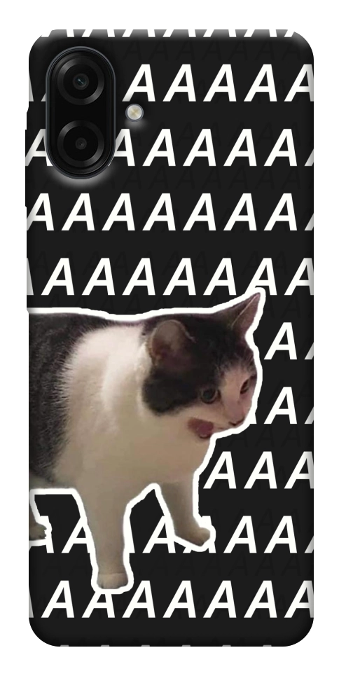 Чохол Сat screaming для Galaxy A07