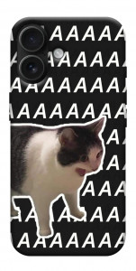 Чохол Сat screaming для iPhone 17