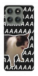 Чехол Сat screaming для Motorola Edge 60 Pro