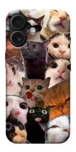 Чохол Сats сollage для iPhone 17