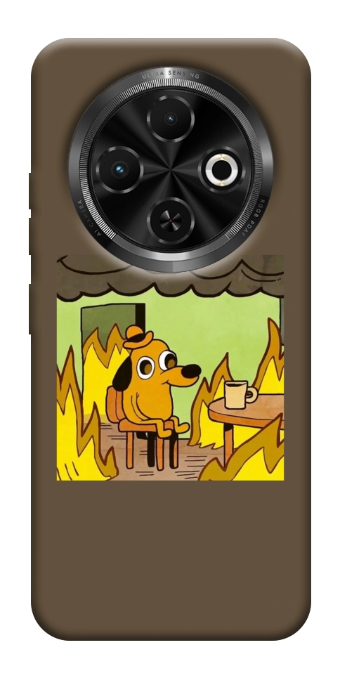 Чехол Dog in the fire для TECNO Spark 30C (KL5n)